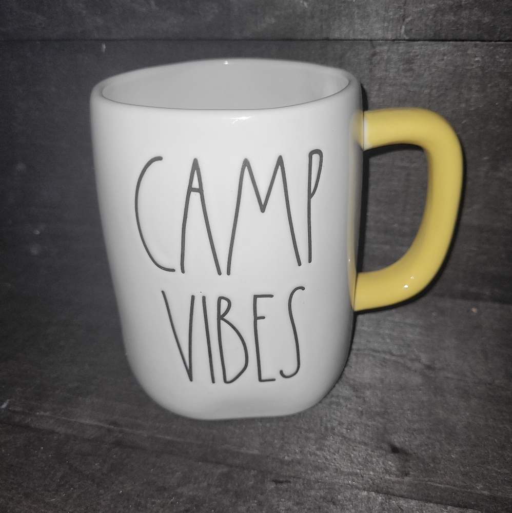 Rae Dunn CAMP VIBES mug